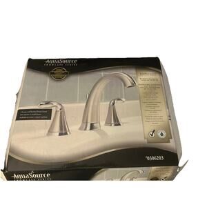 Aqua Source #0306203 Kitchen Faucet with Sprayer, Chrome Finish. open box